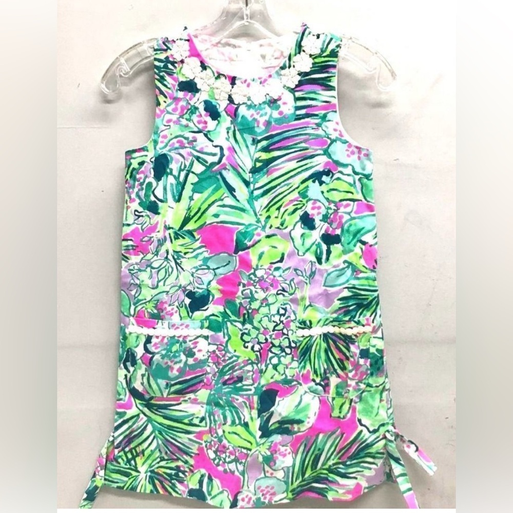 Lilly Pulitzer Girls Little Lilly Classic Shift Dress, NWT!! $58